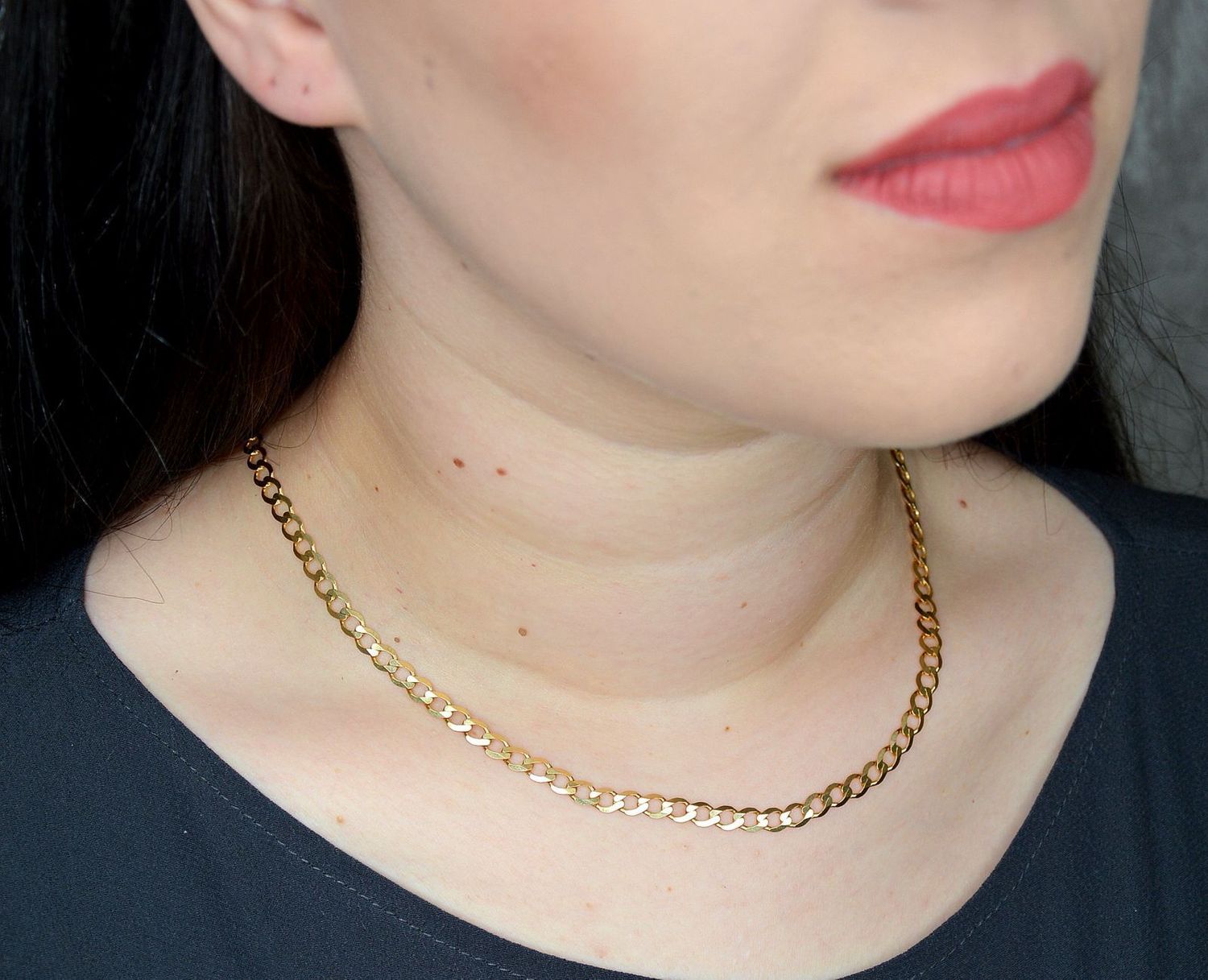 Złoty łańcuszek 333 Pancerka 5 mm DIA-LAN-3161-333 5mm (1).jpg